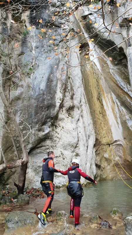 canyoning in greece, live your myth, travel