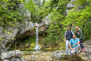drymona falls, nature, summer