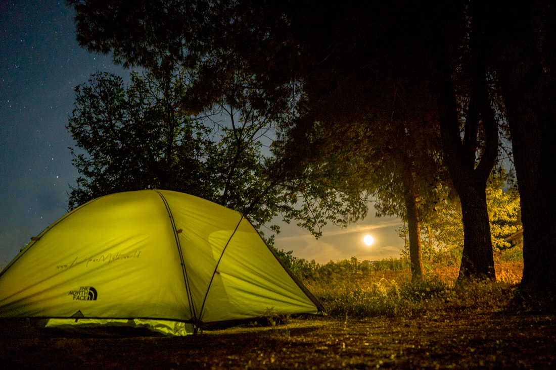 camping, night sky, stunning view